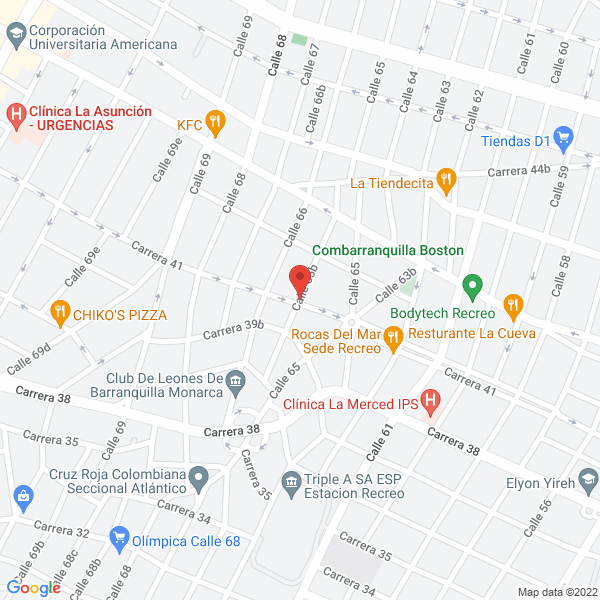 Map of La Terraza De Charles