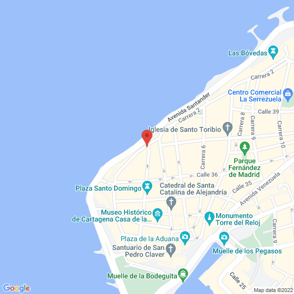 Map of Liga De Lucha Contra El Cáncer.