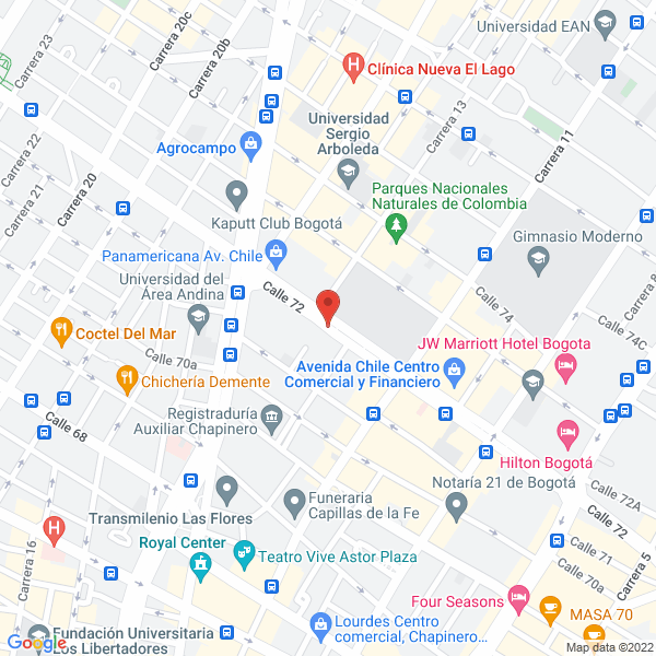 Mapa de Linares & Betancourt S.A.S.