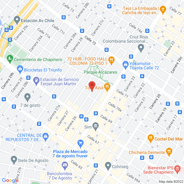 Mapa de Lince Ingenieria Sas