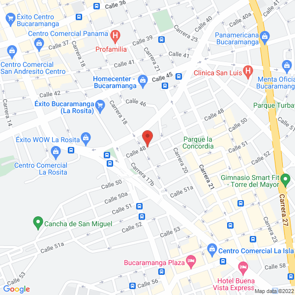 Map of Magally Suaza