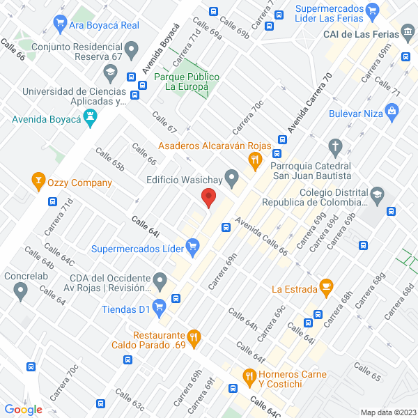 Mapa de Maginese S.A.S.