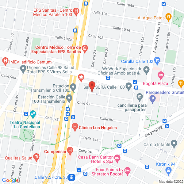 Mapa de Manosalva Brun Ltda.