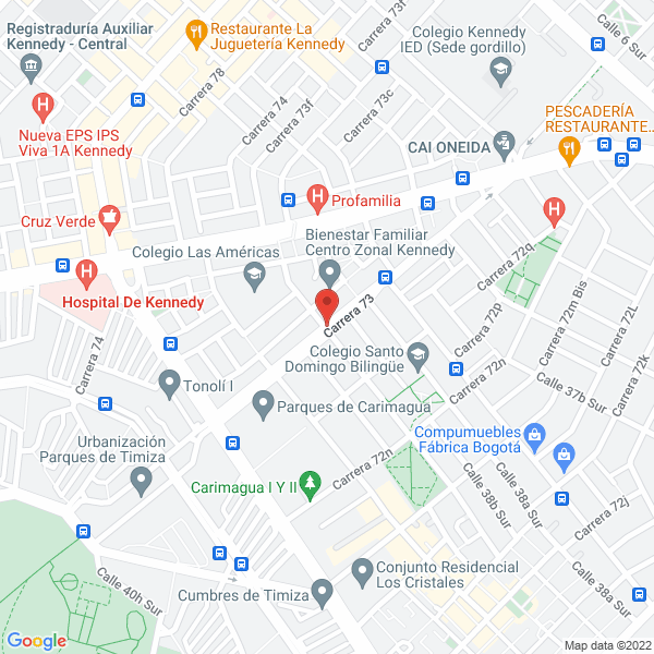 Mapa de Mantenimiento Industrial Casaf Ltda.