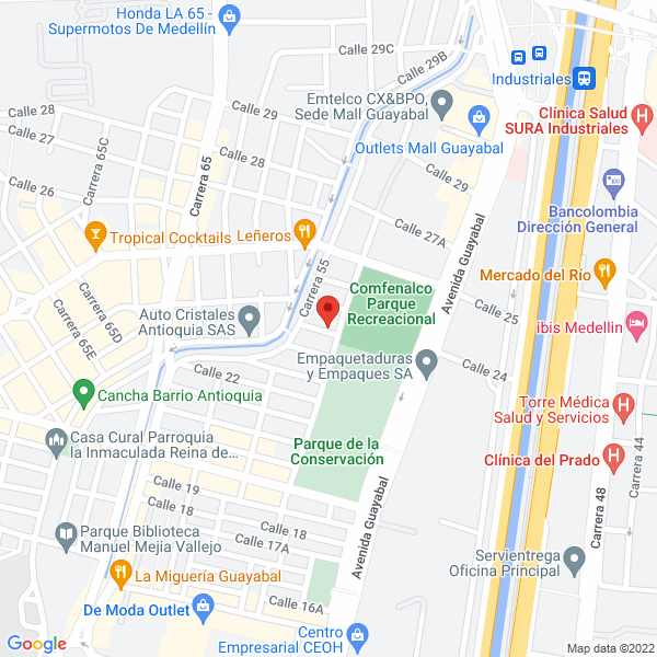 Mapa de Ofix Muebles