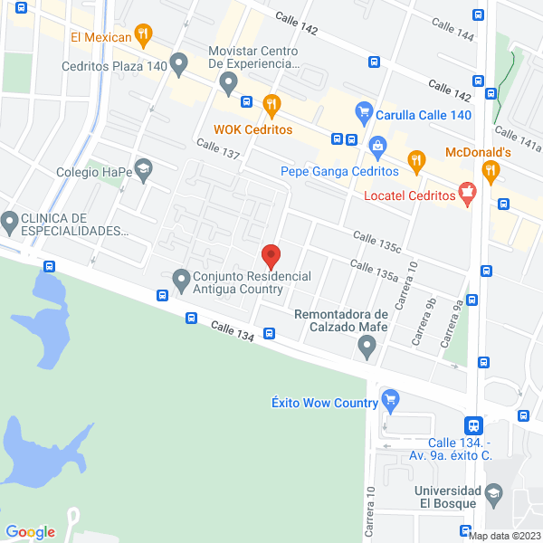 Mapa de Oprain S.A.S.