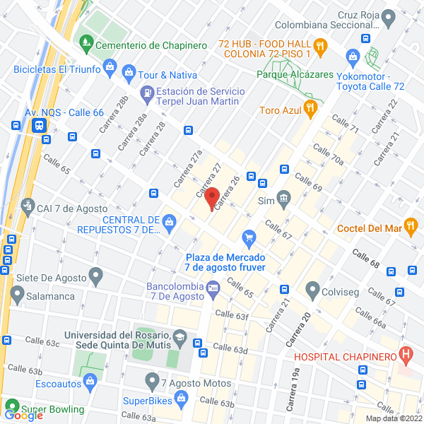 Mapa de Punto Azul-Brake Pak S.A.S