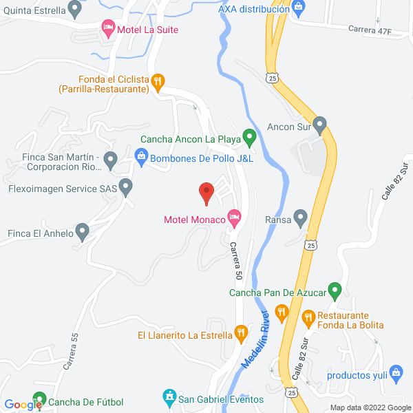 Mapa de Punto Logistico S.A.