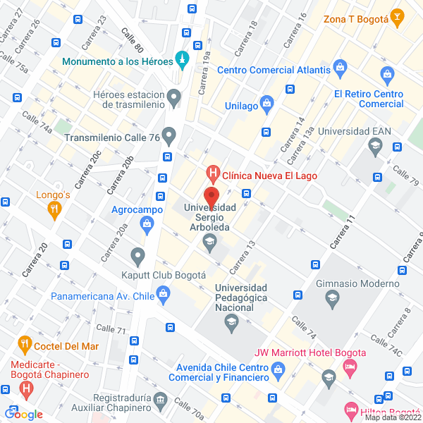 Mapa de Punto Mac Support Ltda.