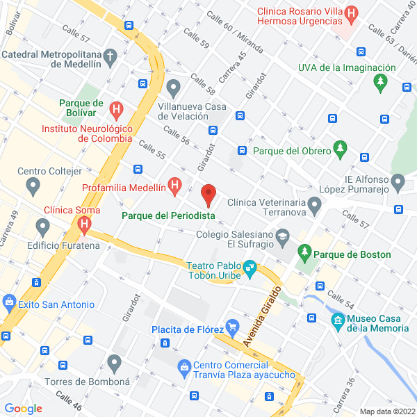 Mapa de Q.B.Z.Gestion Documental S.A.S