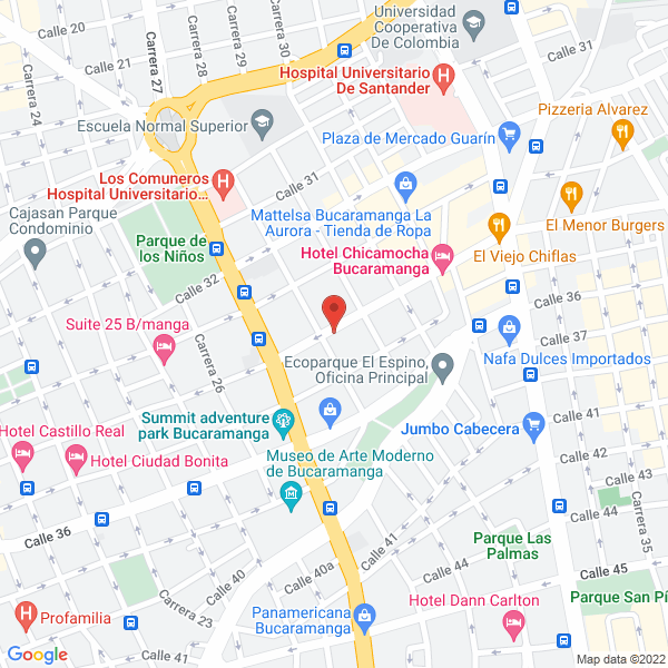 Map of Rapidos Abisai