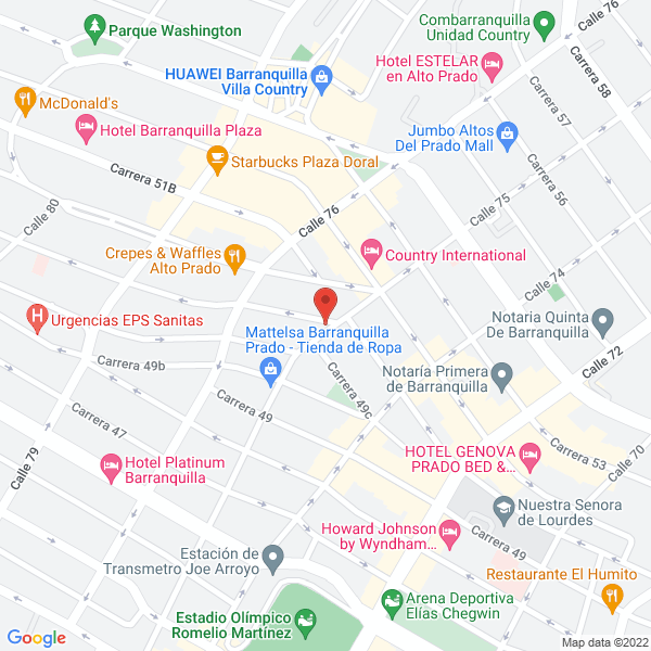 Map of Raz Ingenieros Constructores Ltda.