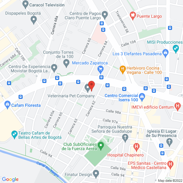 Mapa de Rdg Seguros Ltda.