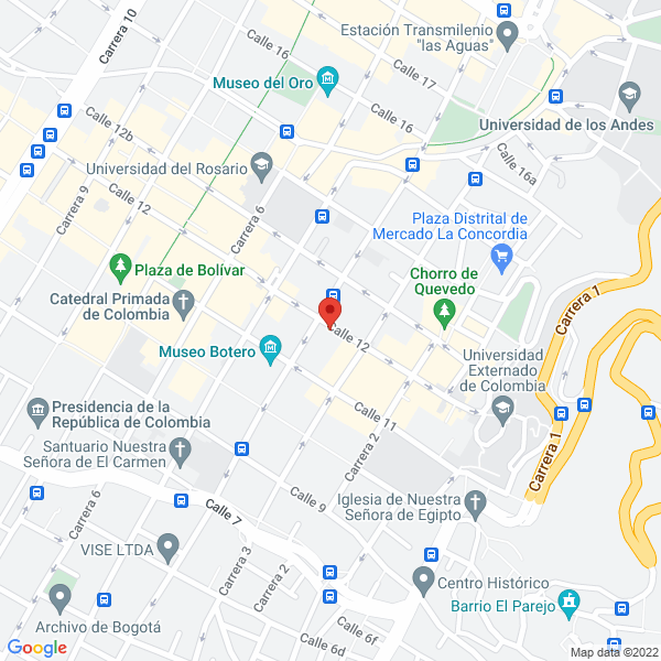 Mapa de Real Madrid Bogota Futbol 6 S.A.S.