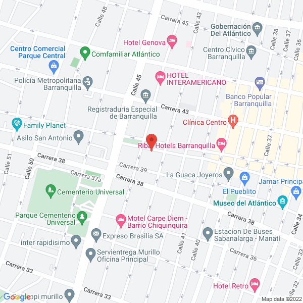 Map of Repuestos Para Motos