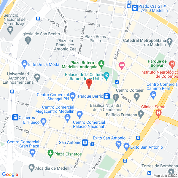 Mapa de Restaurante Y Repostería Boyacá