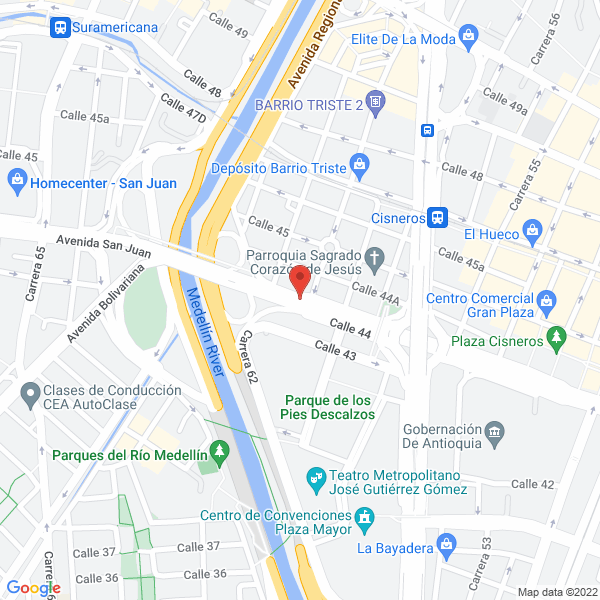 Mapa de Rines El Oscar