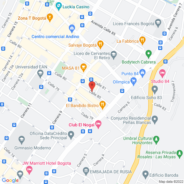 Mapa de Ritualart S.A.S.