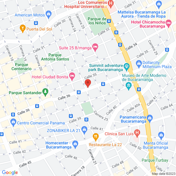 Map of Consultorio Médico Ernesto Rivera Rhippe