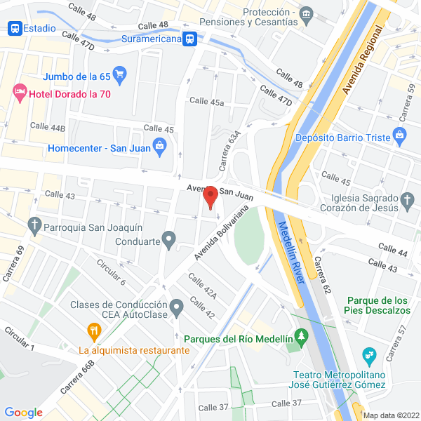 Mapa de Salva Llantas