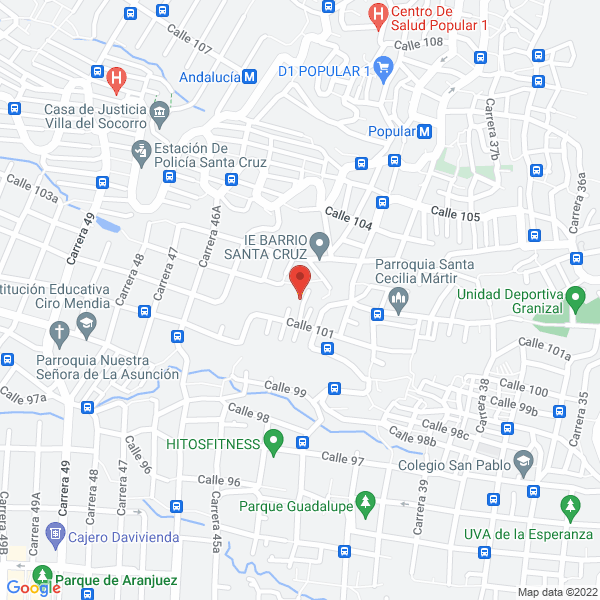 Mapa de Santy Gas