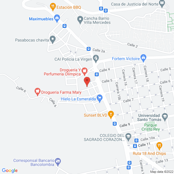 Map of Saseo Ltda.