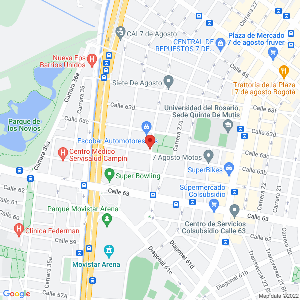 Mapa de Scarzella Durán S.A.S.