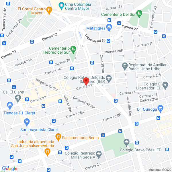 Mapa de Sebastiano