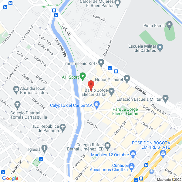 Mapa de Sisocar Ingeniería Automotriz S.A.S.