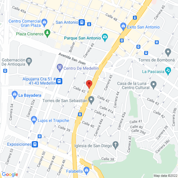 Mapa de Solesin Ltda.