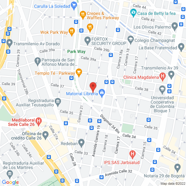 Mapa de Solicol S.A.S.