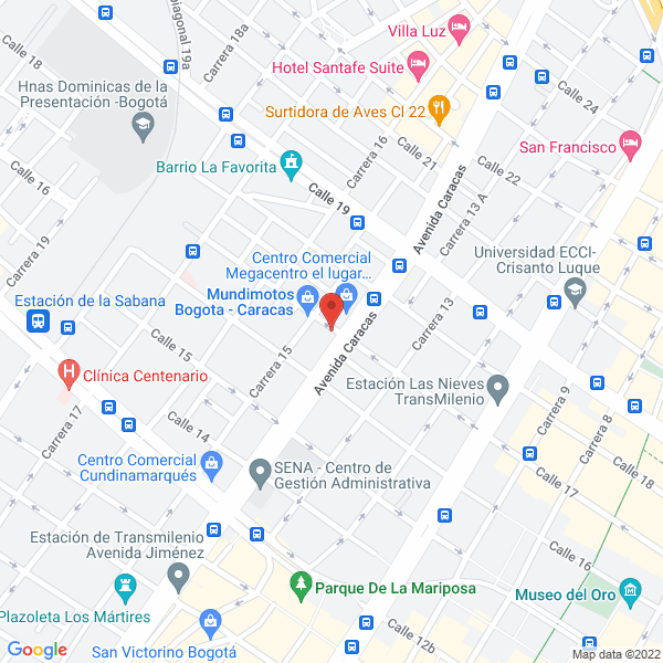 Mapa de Solo Retenes S.A.S.