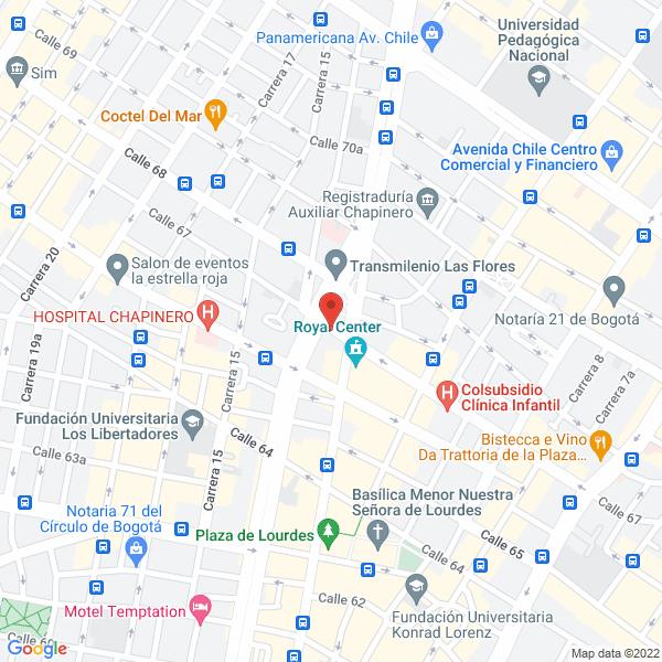 Mapa de Solocintas Y Adhesivos S.A.S.