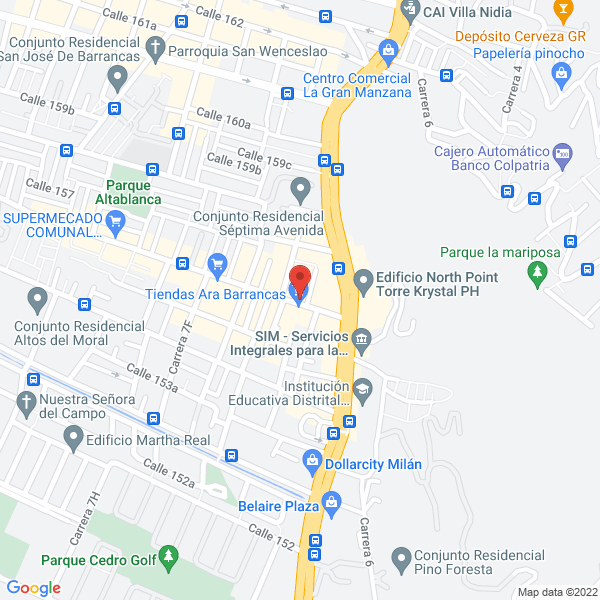 Mapa de Solsemilla S.A.S.