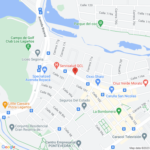 Mapa de Vivache Audio Y Arquitectura Acustica S.A.S.