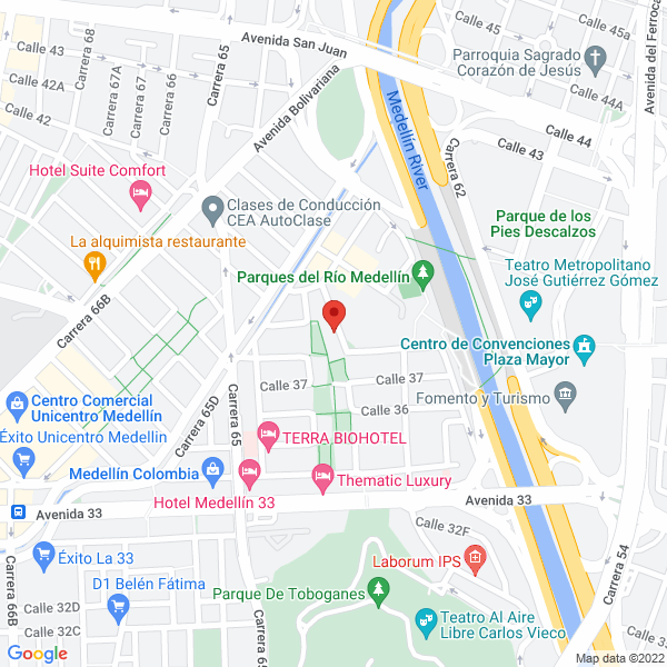 Mapa de Vm Office Express