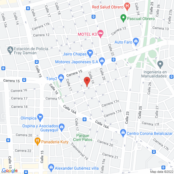 Mapa de Volkswagen R.W.