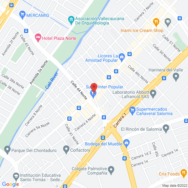 Mapa de Vulcanizadora Nariño