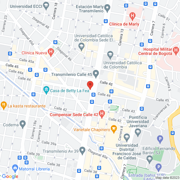 Mapa de Win Software Asociados Ltda.
