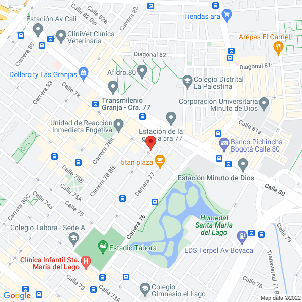 Mapa de Woobsing S.A.S.