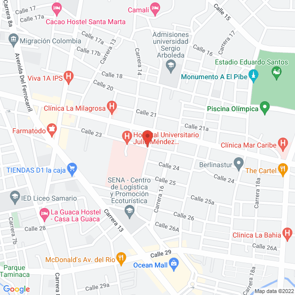 Map of Zapata Camargo Giomar Katherine