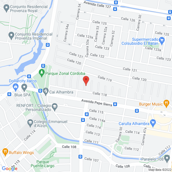 Mapa de Zebra Mercadeo Directo Ltda.