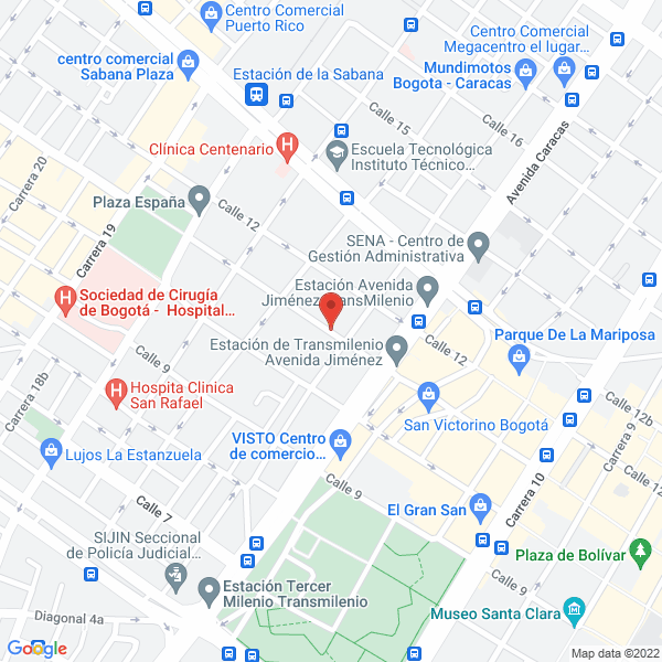 Mapa de Agrocentro J.H.