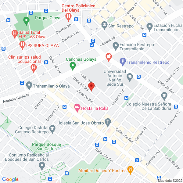 Mapa de Fss Inter S.A.S