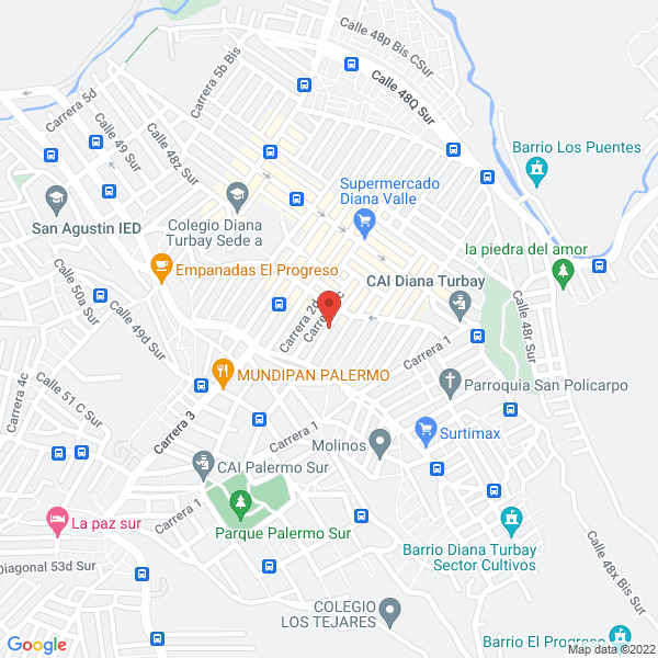 Mapa de Alfredo Y Su Parranda Vallenata