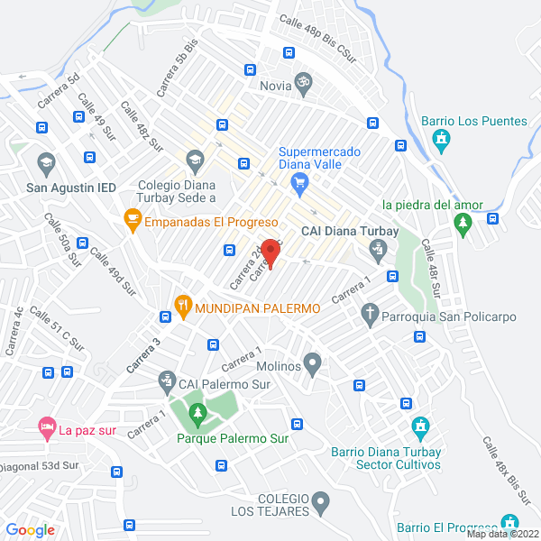 Mapa de Alfres Publicitarias