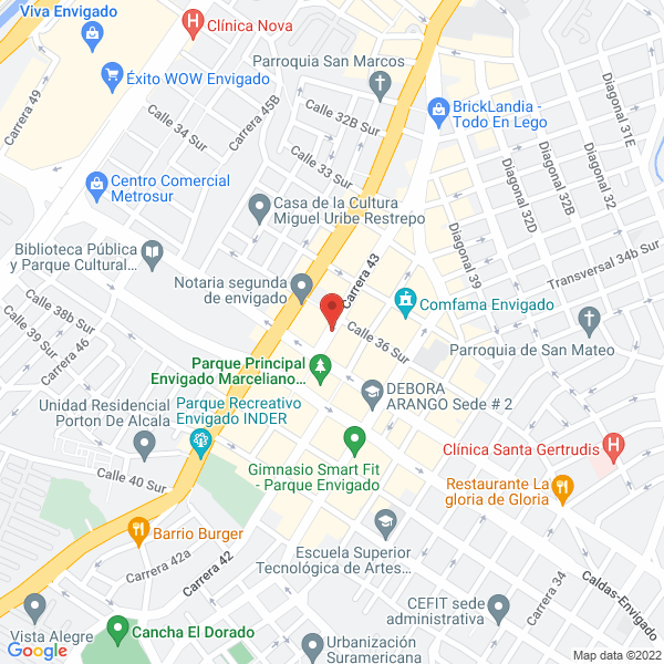 Mapa de Zeppelin Comercial S.A.S.