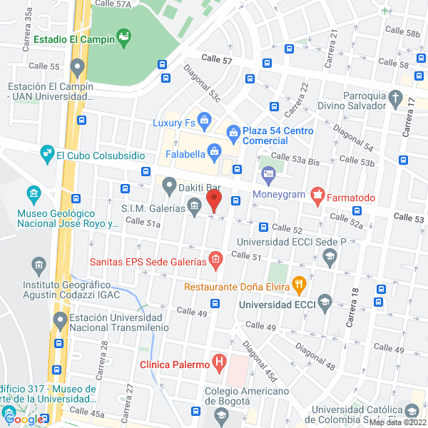 Mapa de Alquiler De Ropa Helena Ariza