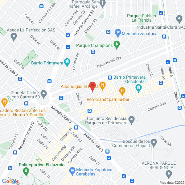 Mapa de Azucarera Central H.R.