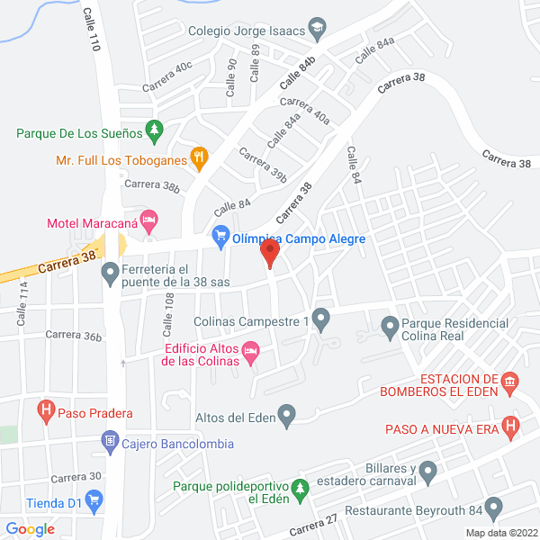 Map of Ferretería Edward